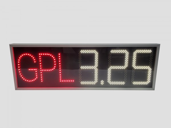 Afisaj LED preturi GPL 1270mm x 420mm LED-uri BRIDGELUX