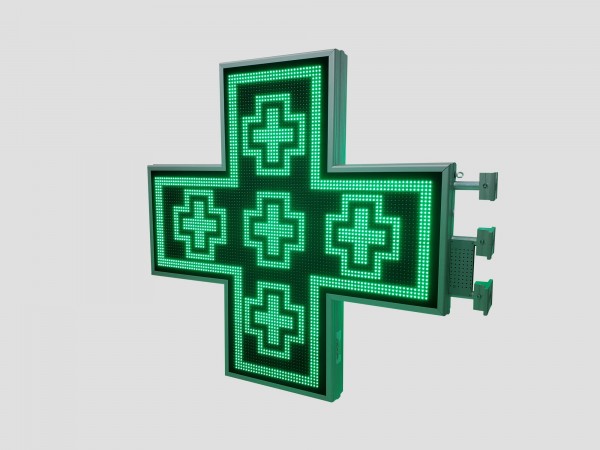 cruce luminoasa LED pentru farmacii