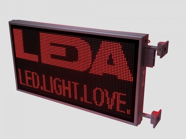 Afisaj programabil cu LED-uri DUBLA FATA 1030mm x 550mm pentru CONSULTANTA