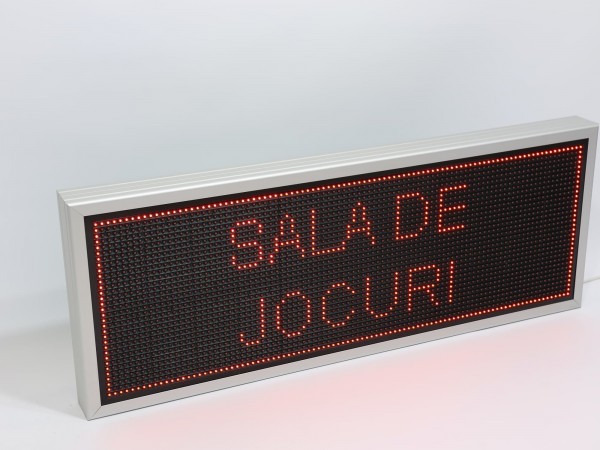 Afisaj cu LED-uri 96 x 32 P10 SALA DE JOCURI