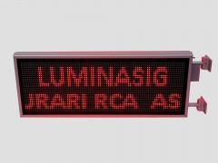 Afisaj programabil cu LED-uri DUBLA FATA 1050mm x 410mm pentru ASIGURARI